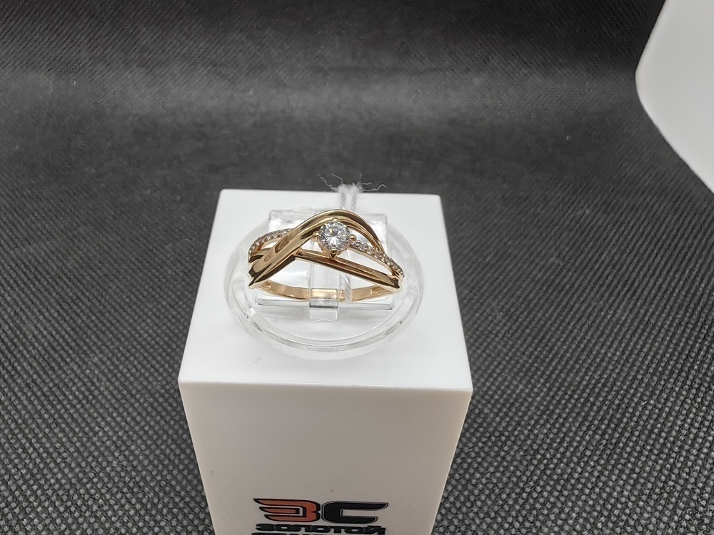 КОЛКМИ585 КОЛЬЦО С КАМНЯМИ (Au 585) КОЛКМИ585 КОЛЬЦО С КАМНЯМИ (Au 585)