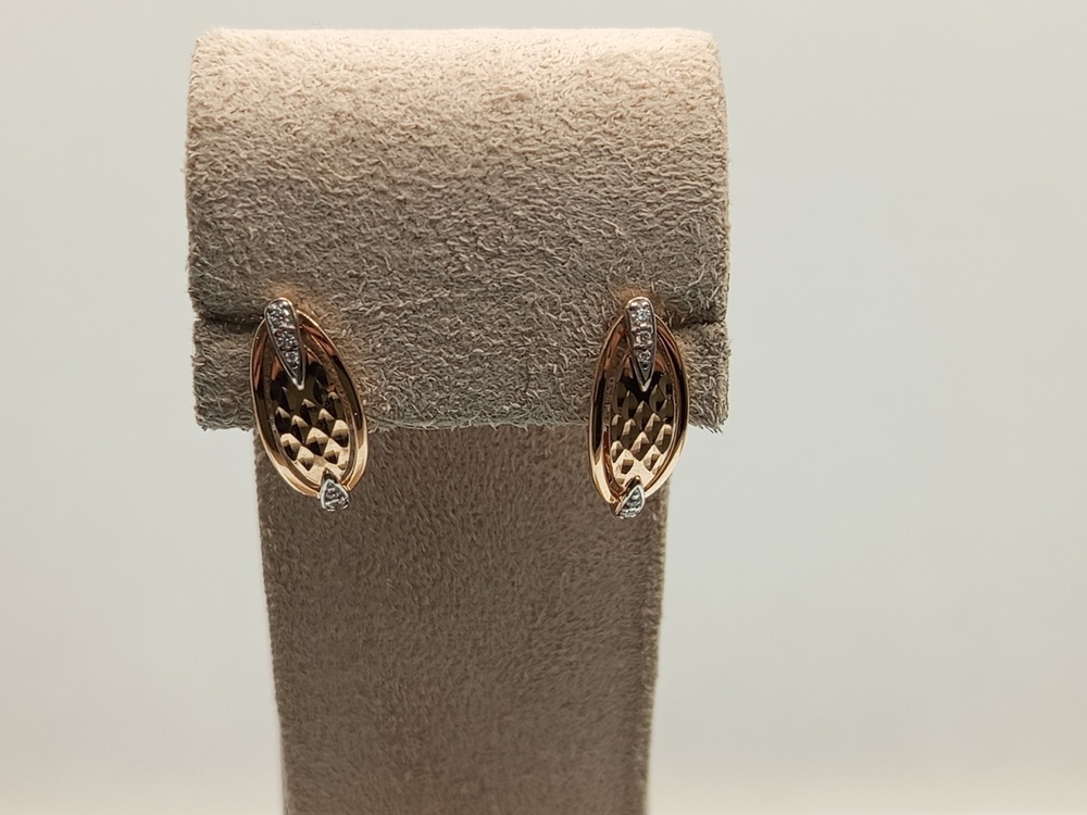 СЕРЬГИ С КАМНЯМИ (Au 585)