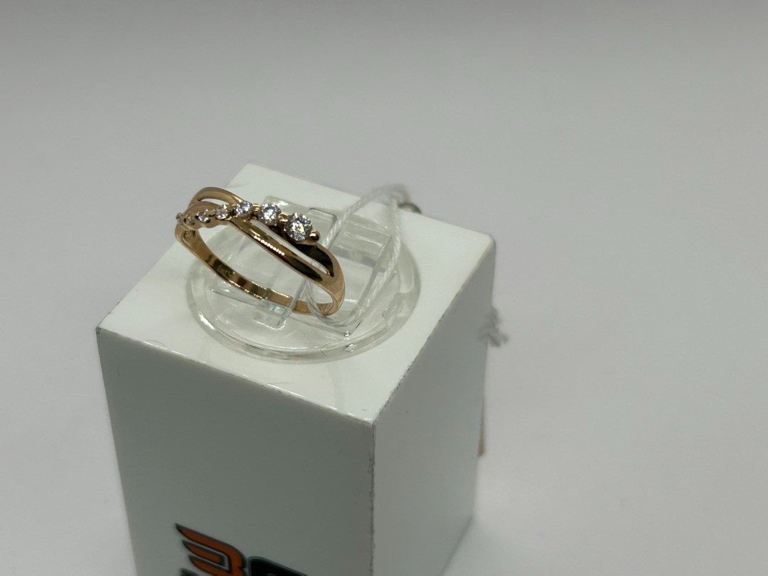 КОЛКМИ585 КОЛЬЦО С КАМНЯМИ (Au 585)