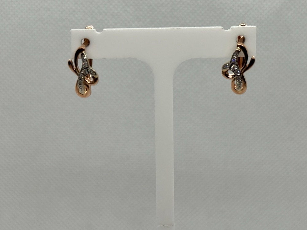 СЕРЬГИ С КАМНЯМИ (Au 585)