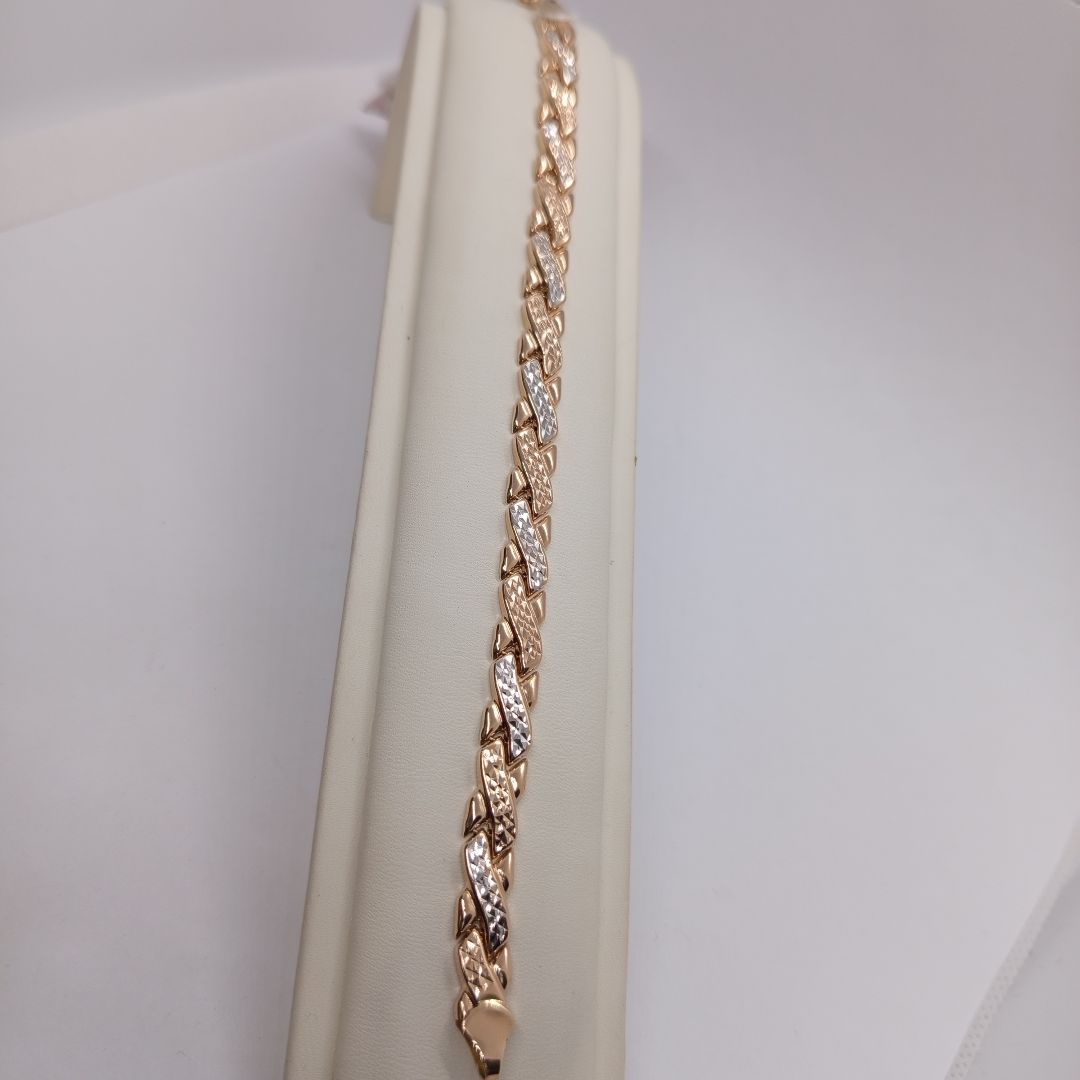 БРАСЛЕТ ПУСТОТЕЛЫЙ Ролекс Au 585