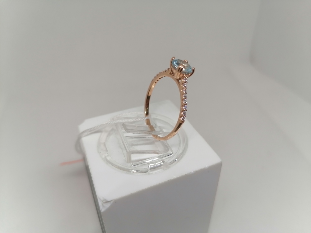 КОЛКМИ585 КОЛЬЦО С КАМНЯМИ (Au 585)