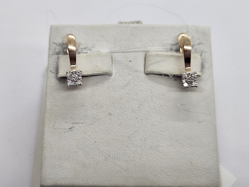 СЕРЬГИ БРИЛЛИАНТ (Au 585)