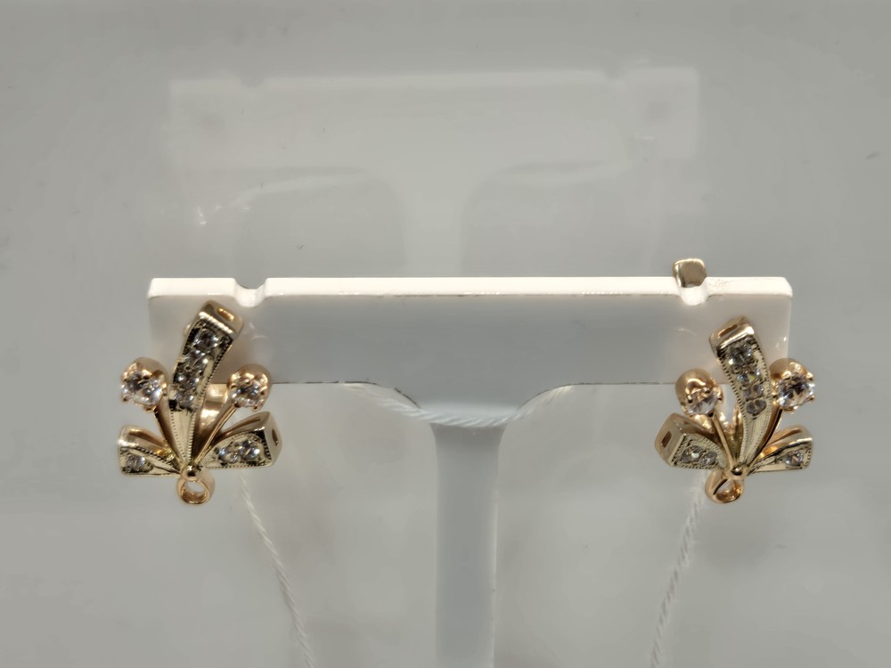 СЕРЬГИ С КАМНЯМИ (Au 585)