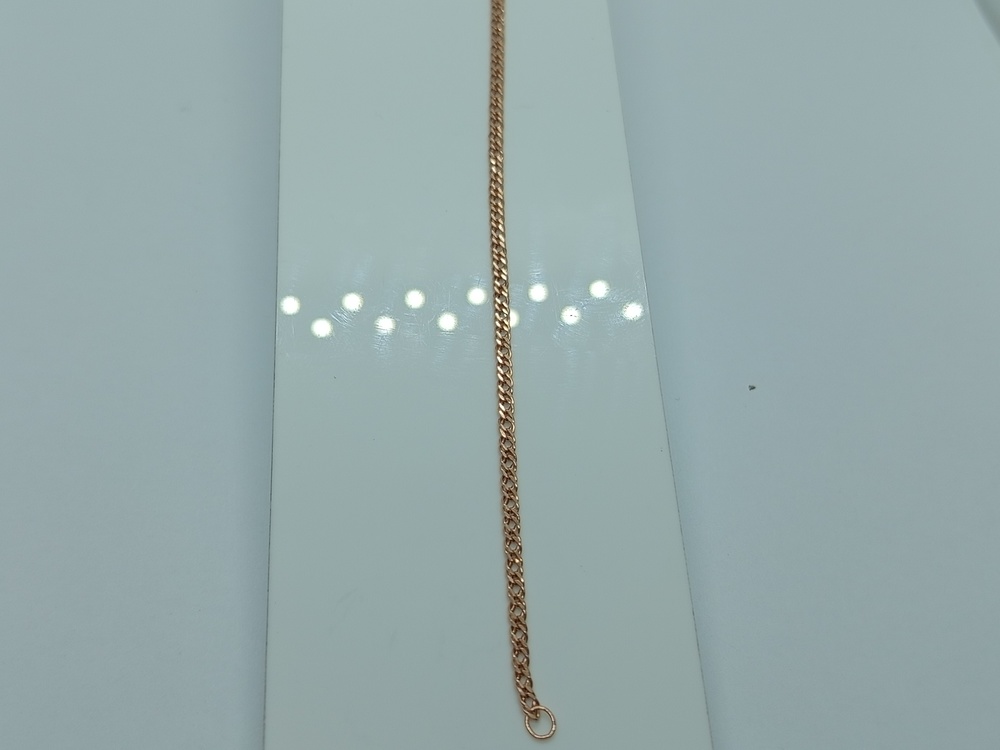 БЛБ585 БРАСЛЕТ ПОЛНОВЕСНЫЙ Бисмарк (Au 585)