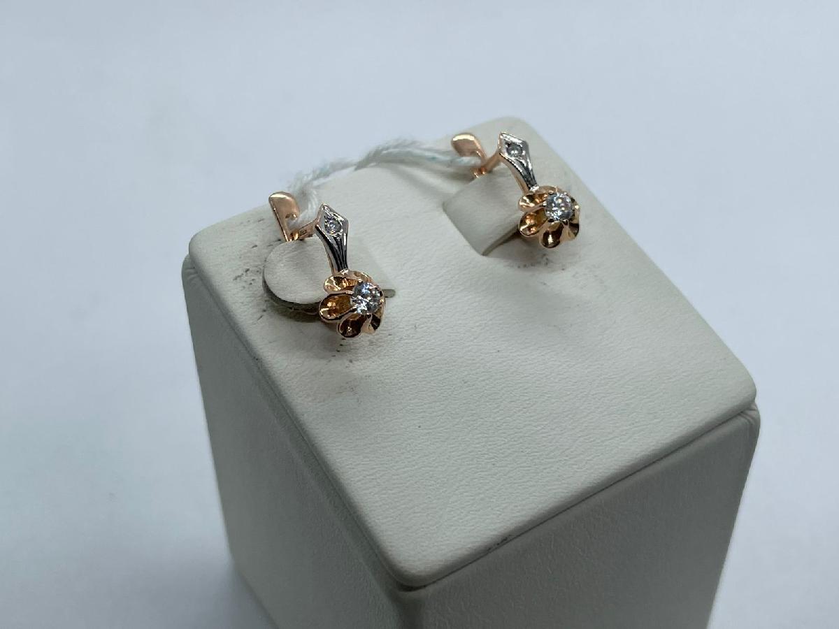 СКМИ585 СЕРЬГИ С КАМНЯМИ (Au 585) СКМИ585 СЕРЬГИ С КАМНЯМИ (Au 585)