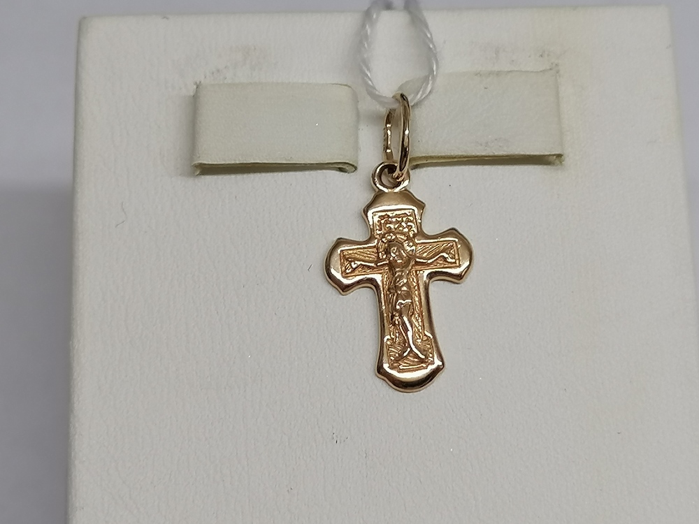 ПОДКБК585 ПОДВЕСКА КРЕСТ БЕЗ КАМНЯ (Au 585) ПОДКБК585 ПОДВЕСКА КРЕСТ БЕЗ КАМНЯ (Au 585)
