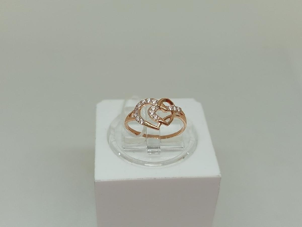 КОЛКМИ585 КОЛЬЦО С КАМНЯМИ (Au 585)