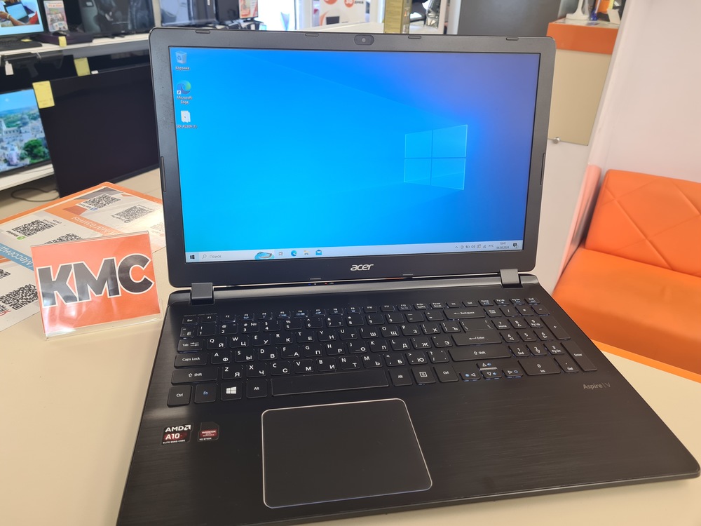 Ноутбук Acer; A10-5757M, Radeon HD 8650G, 8 Гб, 512 GB, Нет