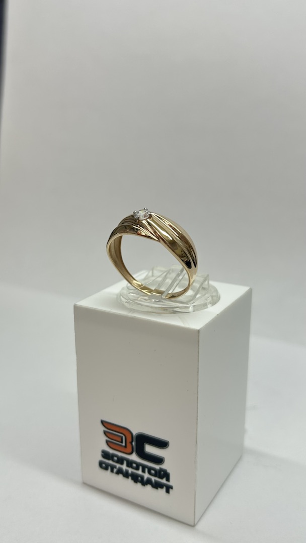 КОЛЬЦО С КАМНЕМ (Au 585)