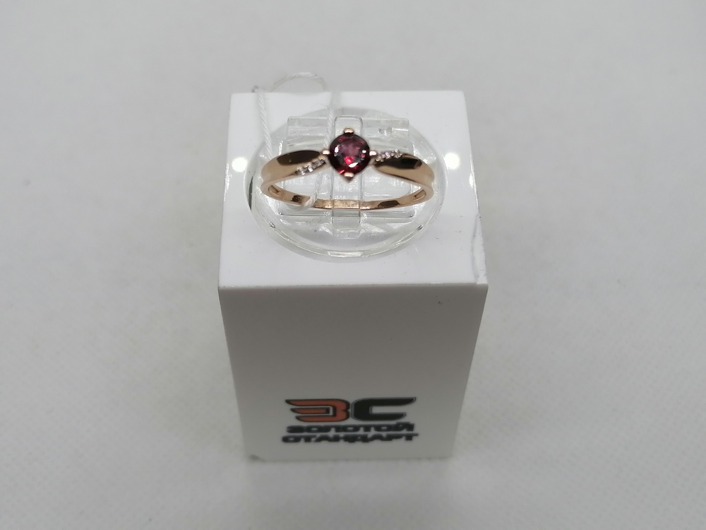 КОЛКМИ585 КОЛЬЦО С КАМНЯМИ (Au 585)