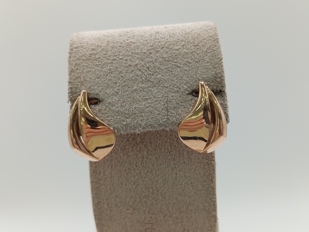 СЕРЬГИ БЕЗ КАМНЯ (Au 585)