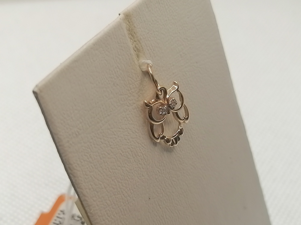 ПОДКМИ585 ПОДВЕСКА С КАМНЯМИ (Au 585)