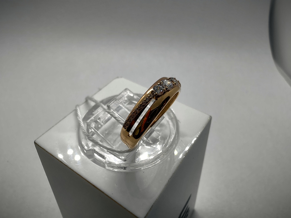 КОЛКМИ585 КОЛЬЦО С КАМНЯМИ (Au 585)