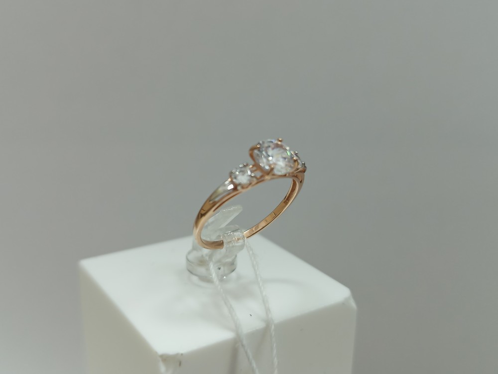 КОЛКМИ585 КОЛЬЦО С КАМНЯМИ (Au 585)