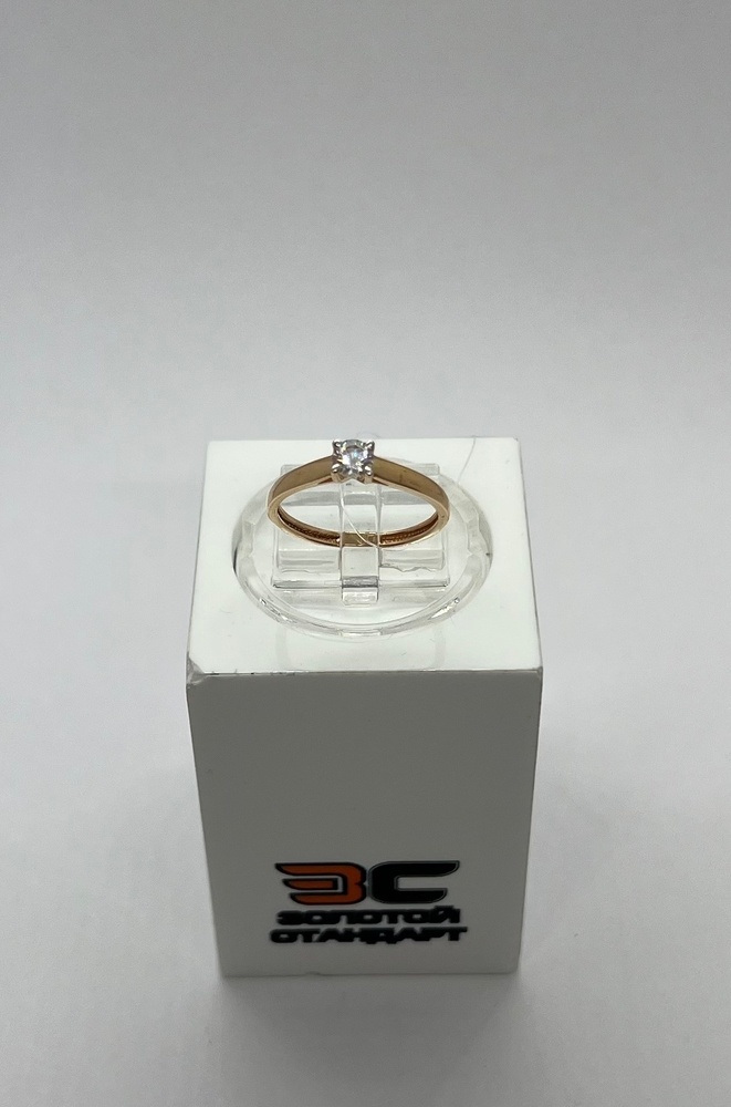 КОЛЬЦО С КАМНЕМ (Au 585)