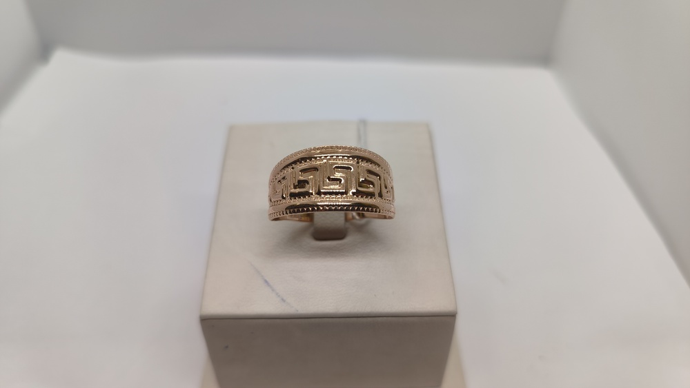 012716 КОЛЬЦО БЕЗ КАМНЯ (Au 585)