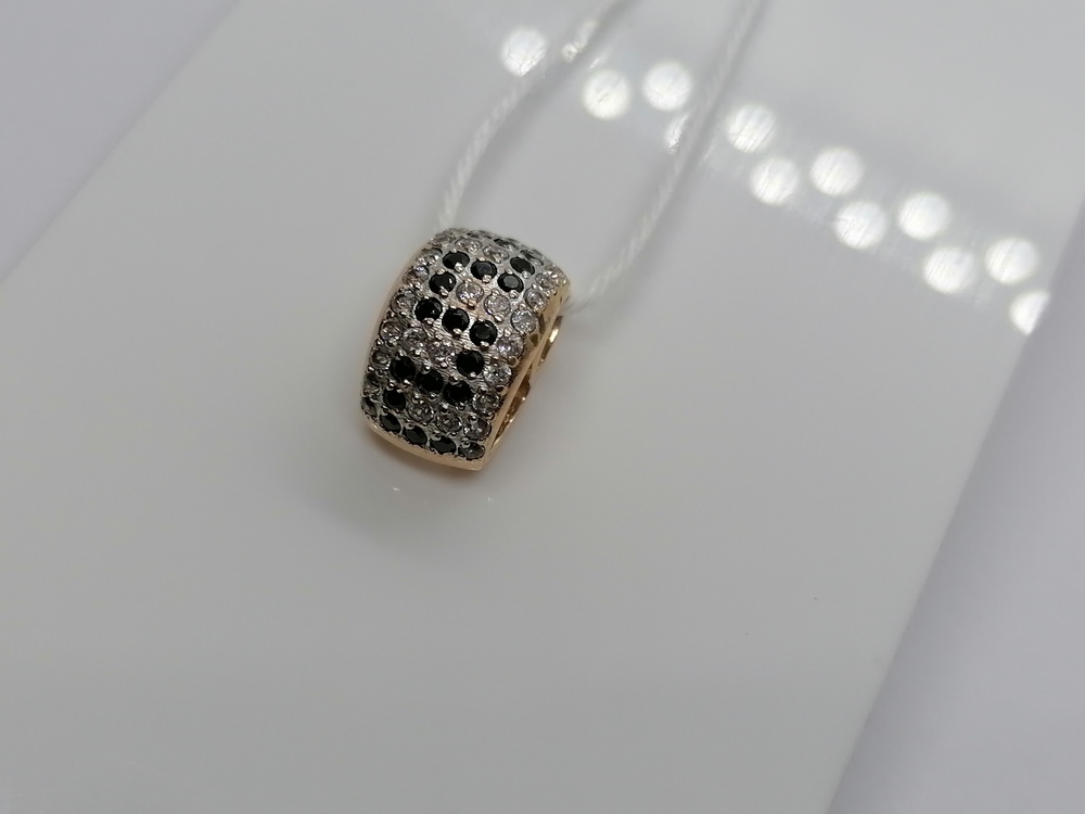 ПОДКМИ585 ПОДВЕСКА С КАМНЯМИ (Au 585)