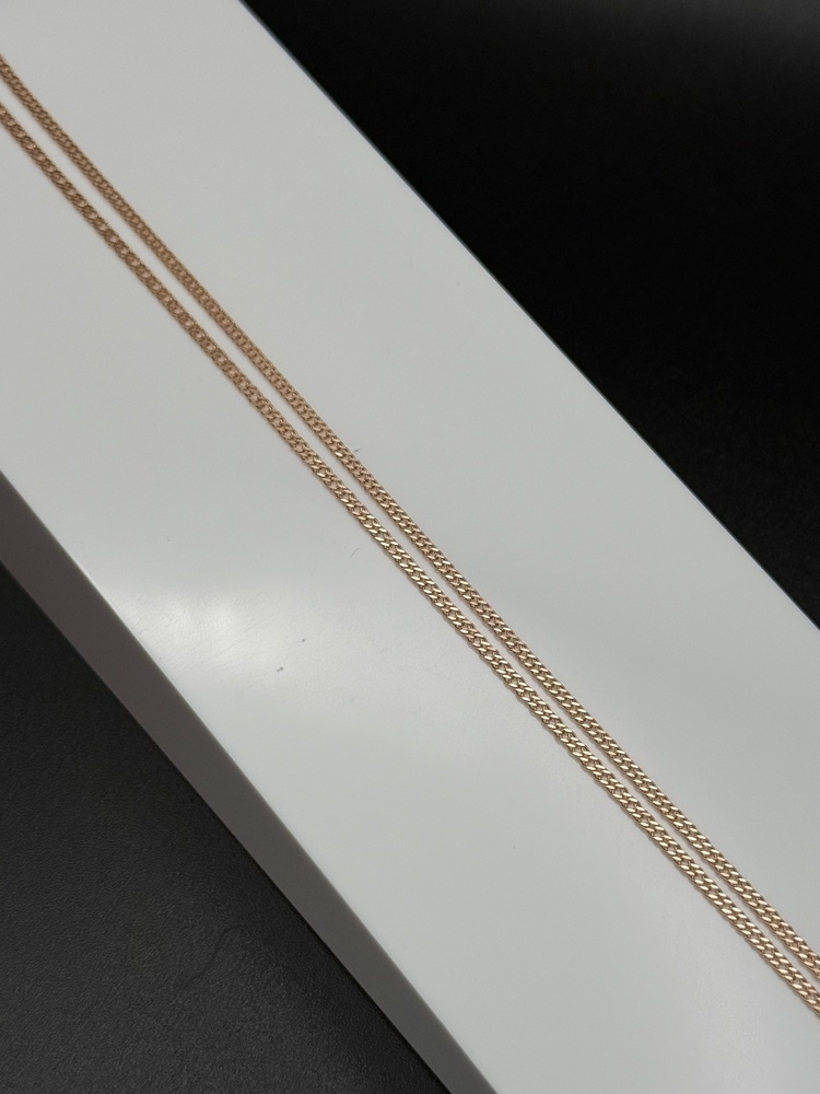 ЦЕПЬ ПОЛНОВЕСНАЯ Ромб двойной (Au 585)