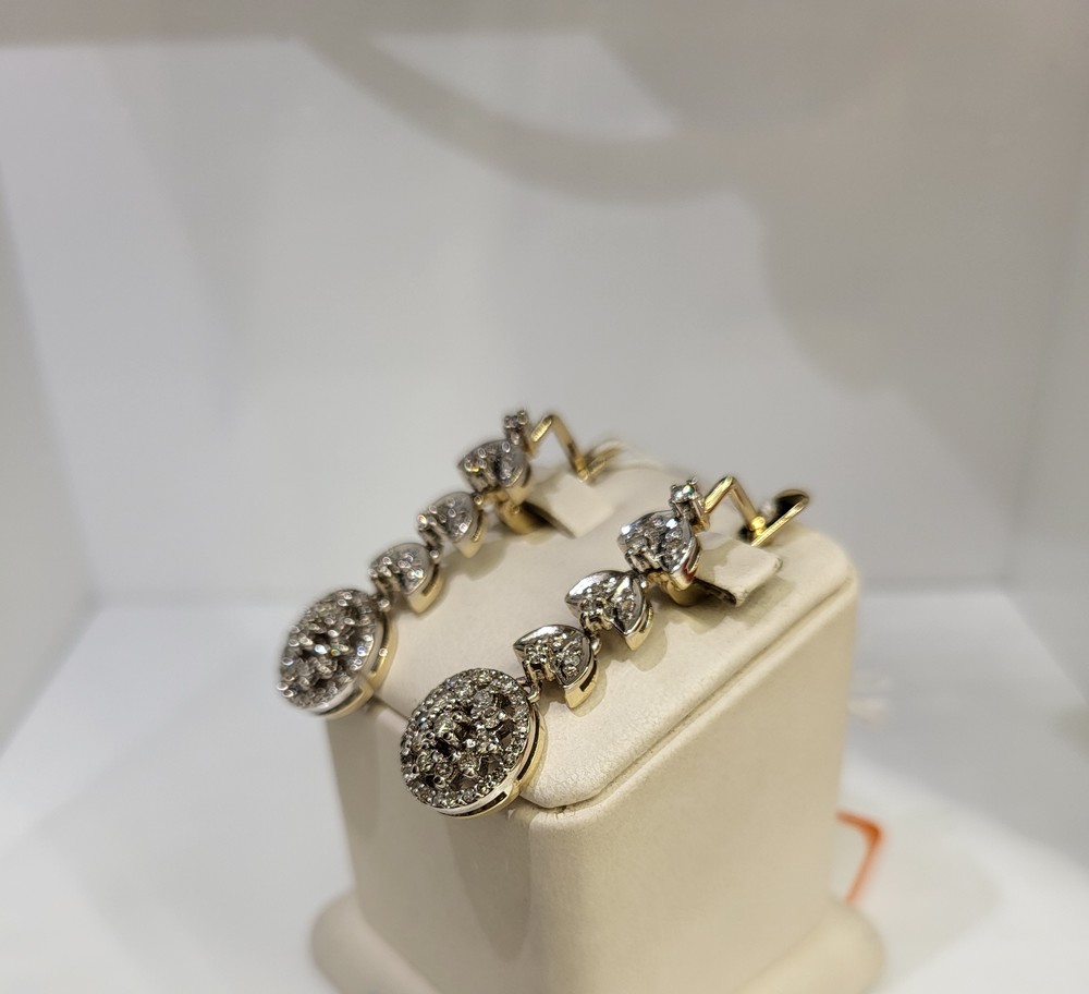 СЕРЬГИ БРИЛЛИАНТ (Au 585)