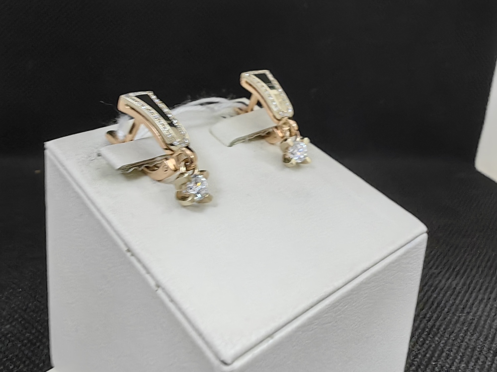 СЕРЬГИ БРИЛЛИАНТ (Au 585)