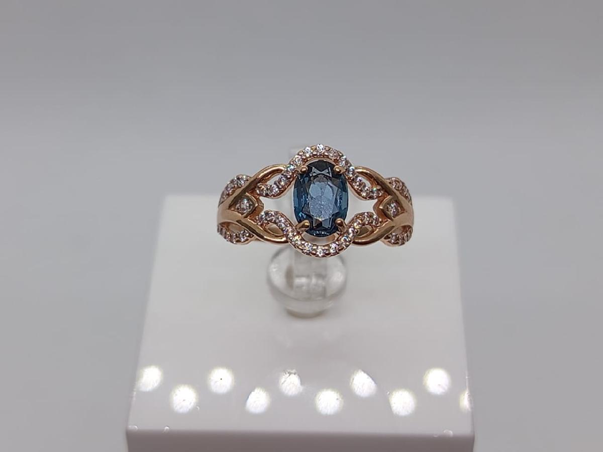 КОЛКМИ585 КОЛЬЦО С КАМНЯМИ (Au 585)