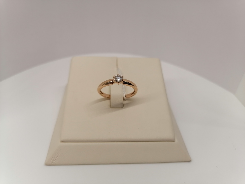 КОЛЬЦО БРИЛЛИАНТ Au 585