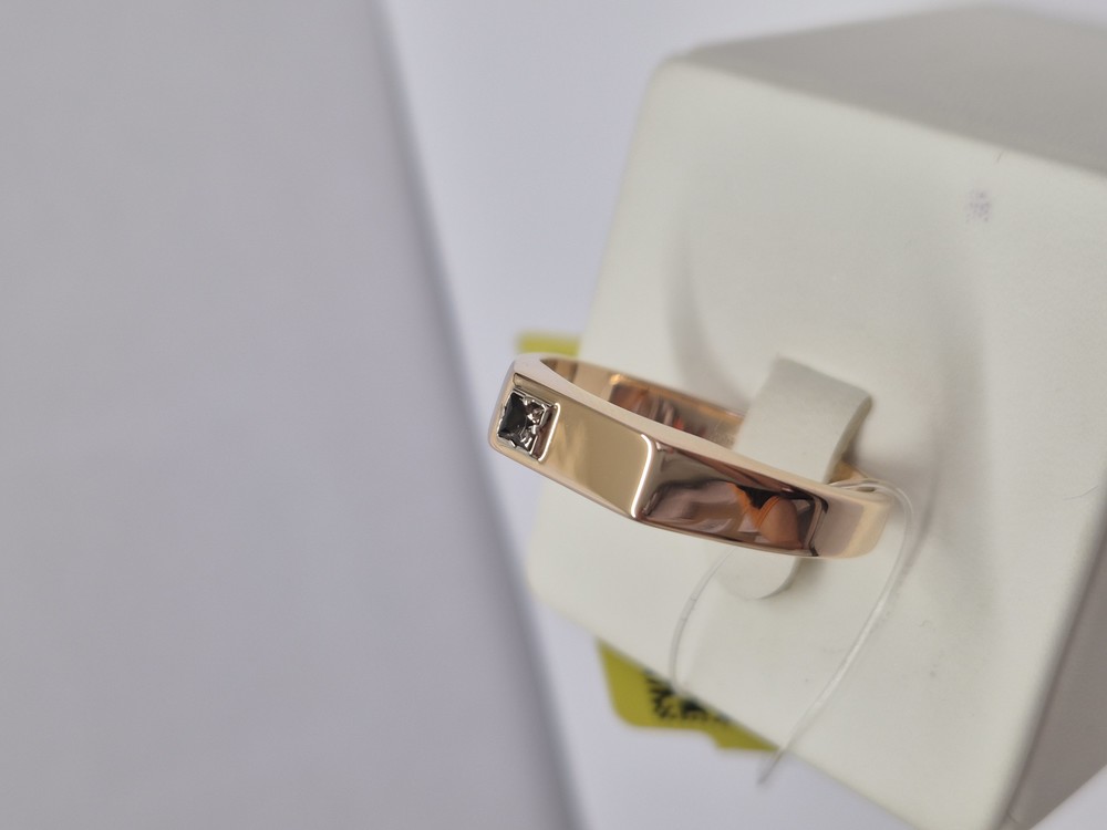 КОЛЬЦО ПЕЧАТКА с камнем (Au 585)