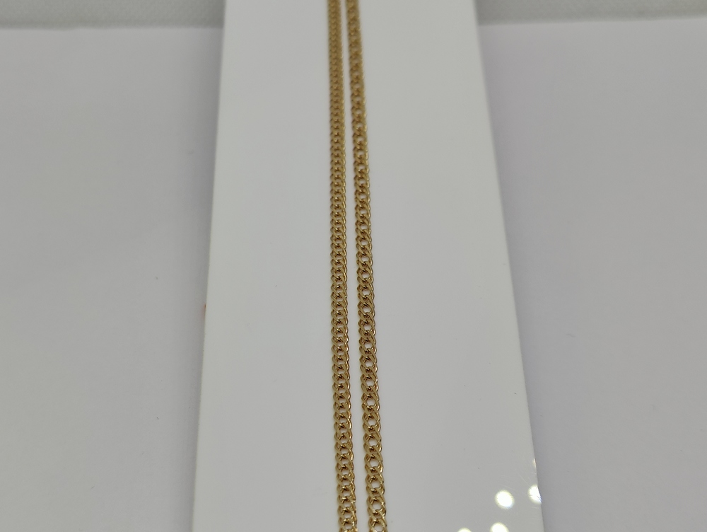 ЦЕПЬ ПОЛНОВЕСНАЯ Ромб двойной (Au 585)