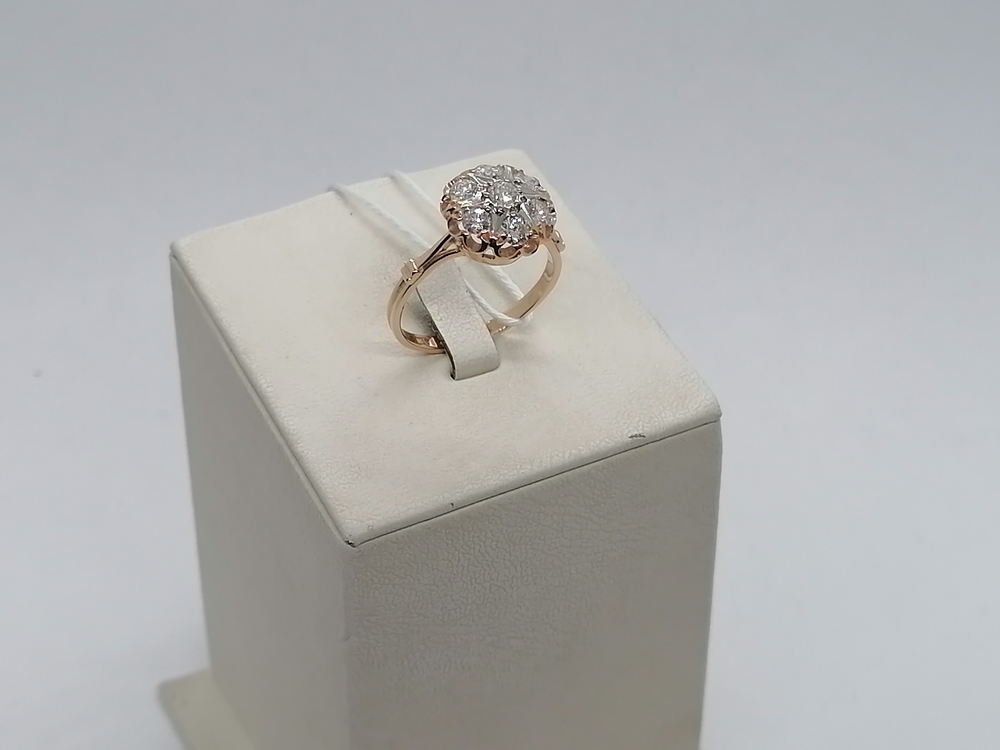 КОЛЬЦО БРИЛЛИАНТ Au 583