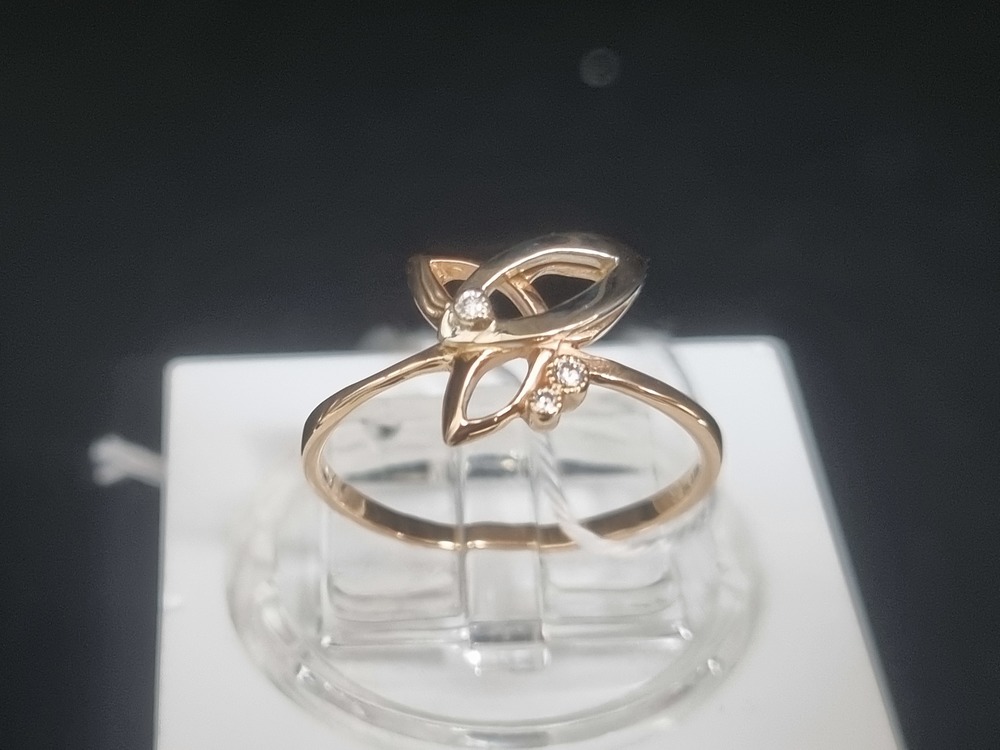 КОЛЬЦО БРИЛЛИАНТ Au 585