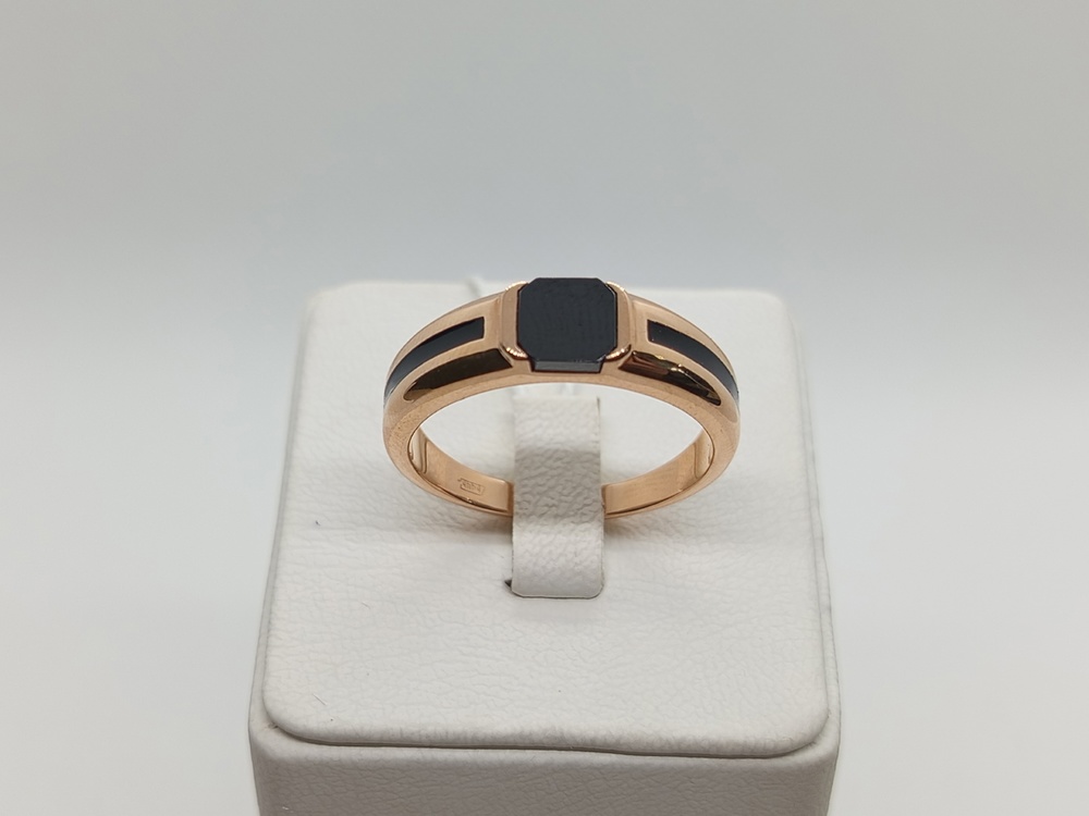 ПЕЧАТКА С КАМНЯМИ (Au 585)