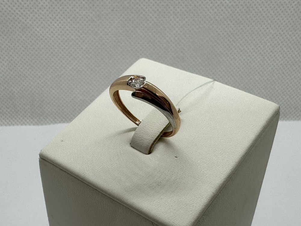 КОЛЬЦО С КАМНЕМ (Au 585)