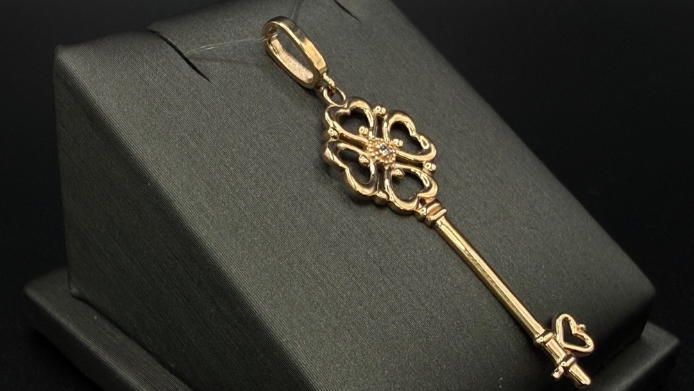 ПОДВЕСКА С КАМНЕМ (Au 585)