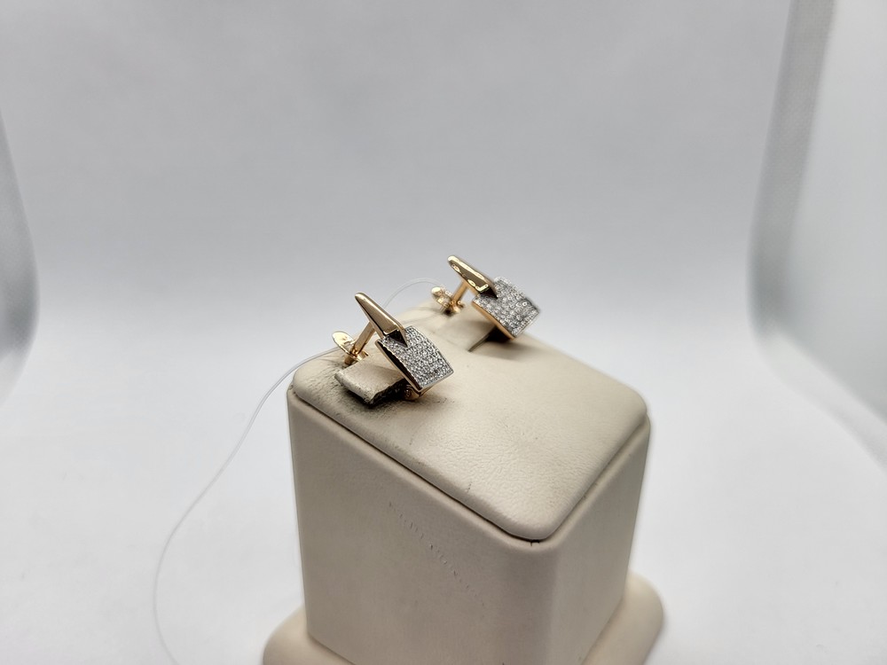 СЕРЬГИ С КАМНЯМИ (Au 585)