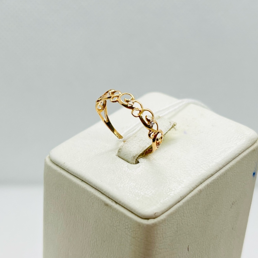 КОЛКМИ585 КОЛЬЦО С КАМНЯМИ (Au 585)