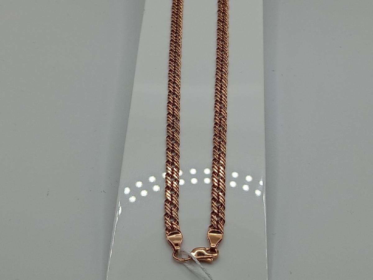 ЦПР3585 ЦЕПЬ ПУСТОТЕЛАЯ Ромб тройной (Au 585)