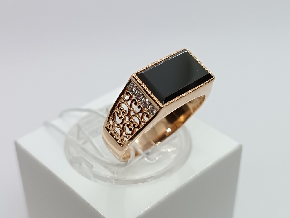 ПЕЧКМИ585 ПЕЧАТКА С КАМНЯМИ (Au 585)