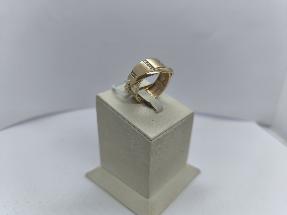 КОЛКМИ585 КОЛЬЦО С КАМНЯМИ (Au 585)