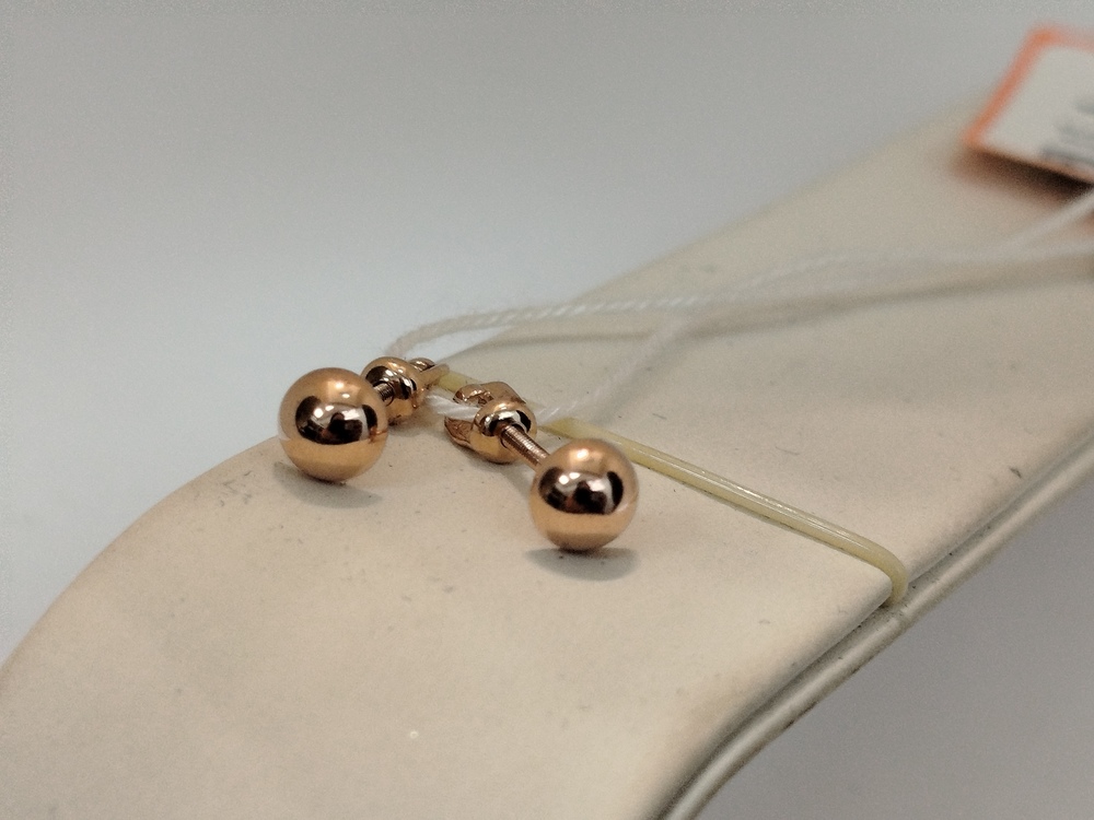 СЕРЬГИ ПУСЕТЫ (Au 585)