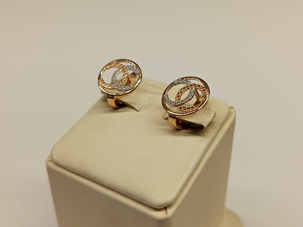 СЕРЬГИ С КАМНЯМИ (Au 585)