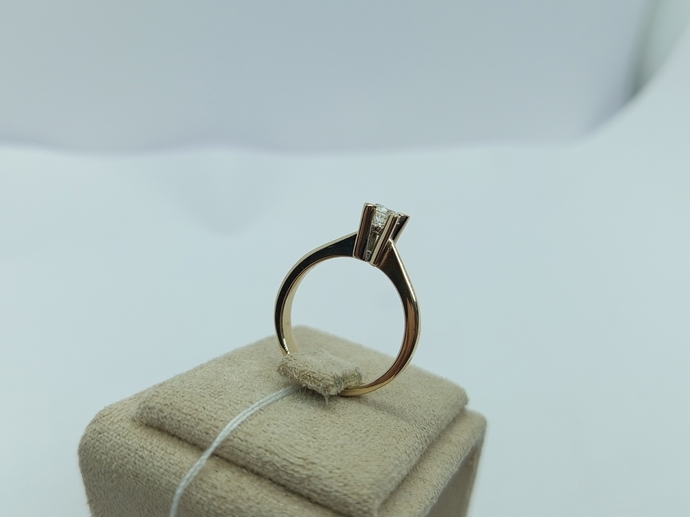 КОЛЬЦО БРИЛЛИАНТ Au 750