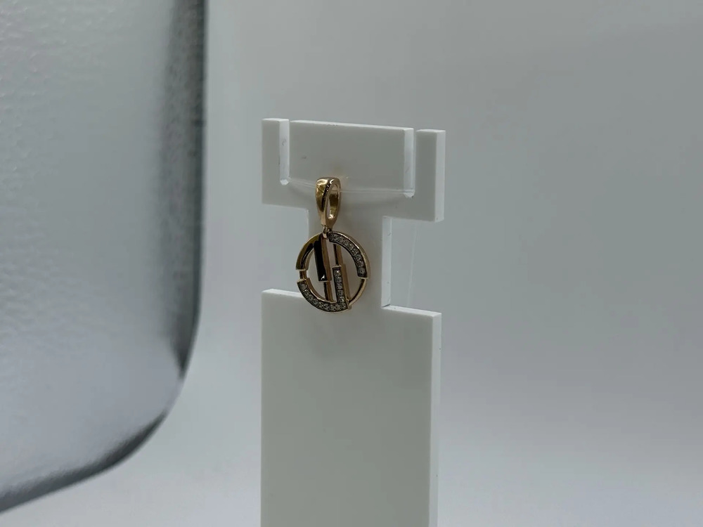 ПОДВЕСКА С КАМНЯМИ (Au 585)