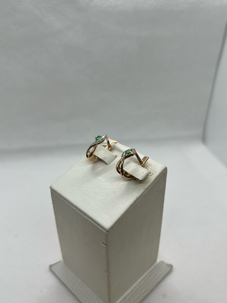 СКМИ585 СЕРЬГИ С КАМНЯМИ (Au 585) СКМИ585 СЕРЬГИ С КАМНЯМИ (Au 585)