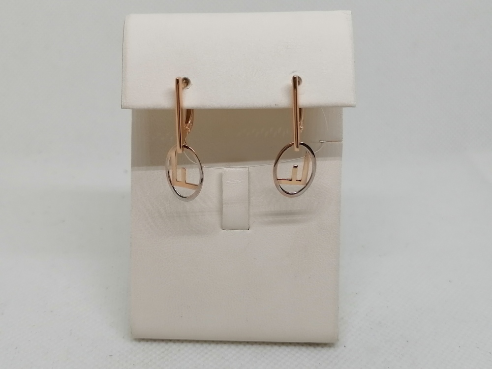 СЕРЬГИ БЕЗ КАМНЯ (Au 585)