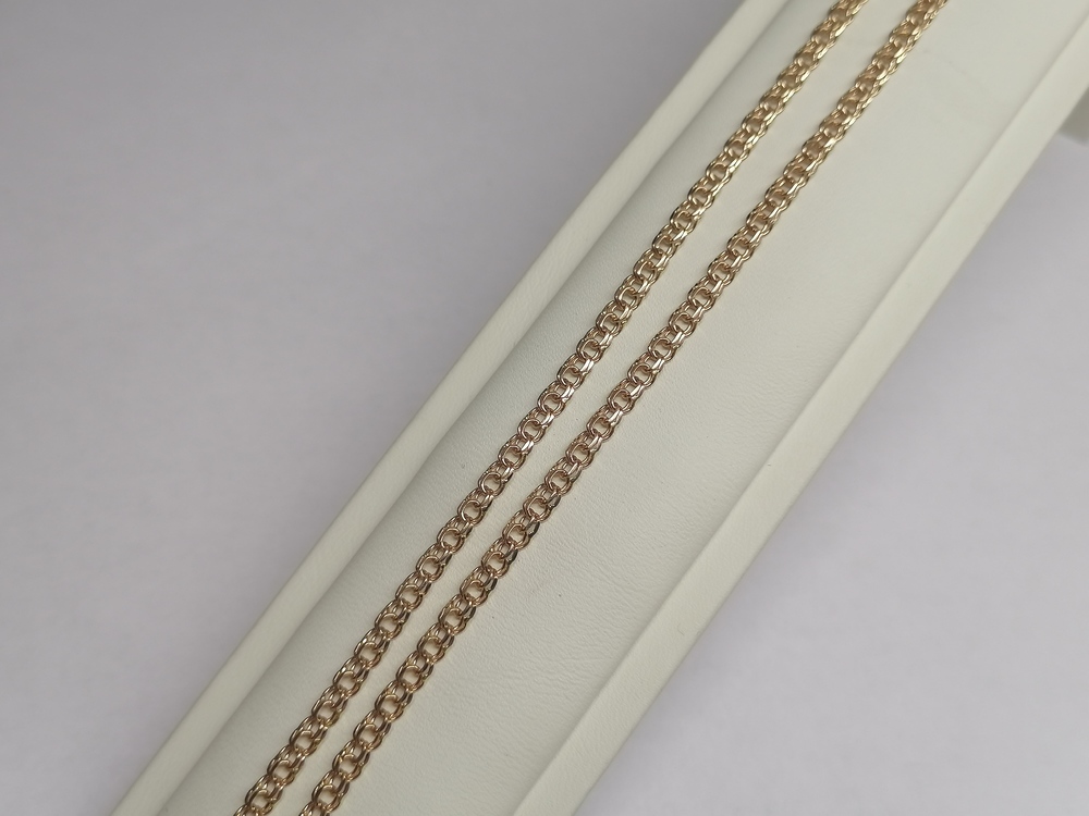 ЦЛБС585 ЦЕПЬ ПОЛНОВЕСНАЯ Бисмарк (Au 585)