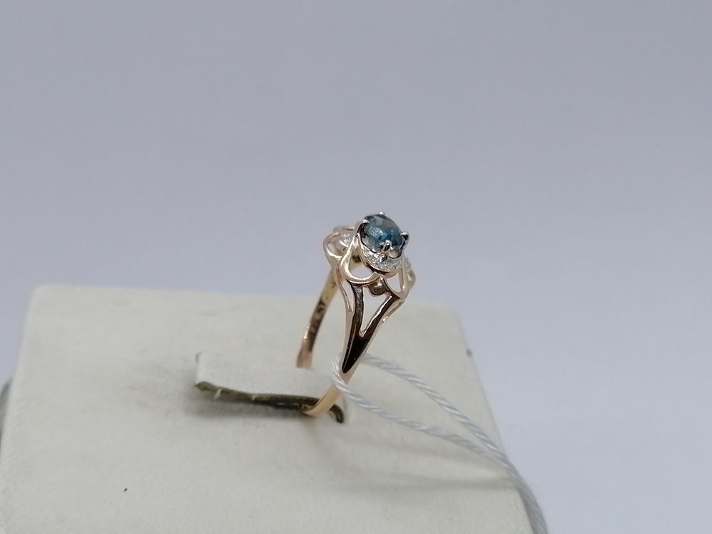 КОЛЬЦО БРИЛЛИАНТ Au 585