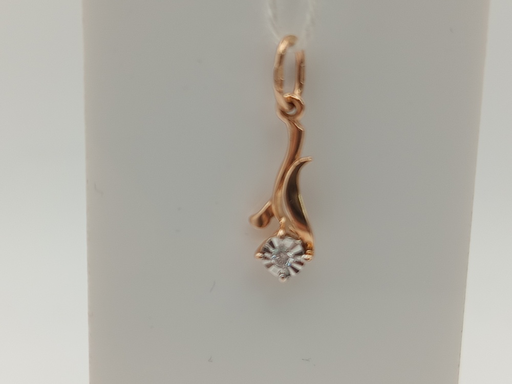 ПОДВЕСКА БРИЛЛИАНТ Au 585