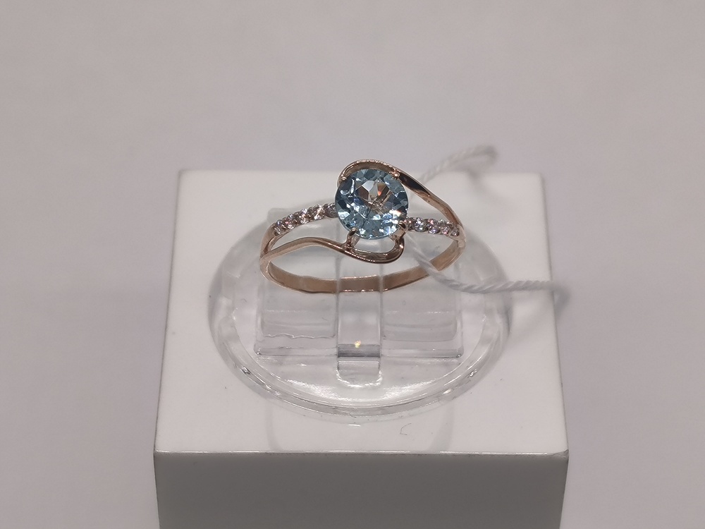 КОЛКМИ585 КОЛЬЦО С КАМНЯМИ (Au 585)