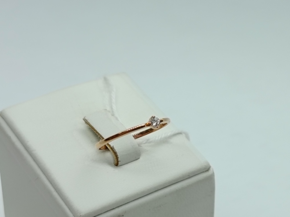 КОЛЬЦО БРИЛЛИАНТ Au 585